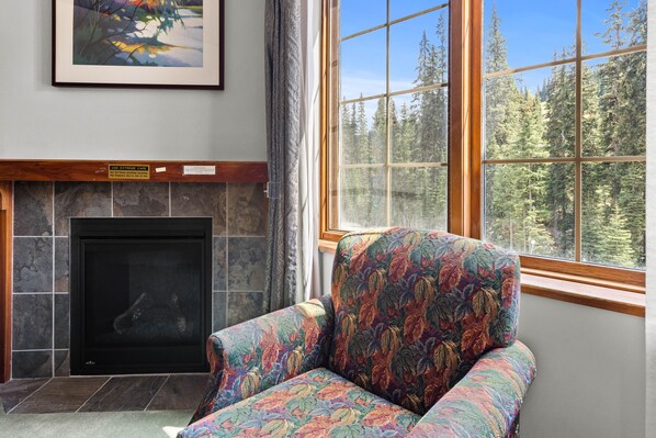TV, fireplace, DVD player - Hearthstone Lodge #331 (Sun Peaks)