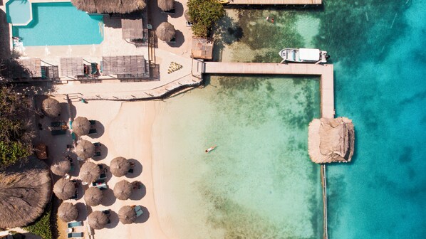 Aerial view - Hotel Isla del Sol (Rosario Islands)
