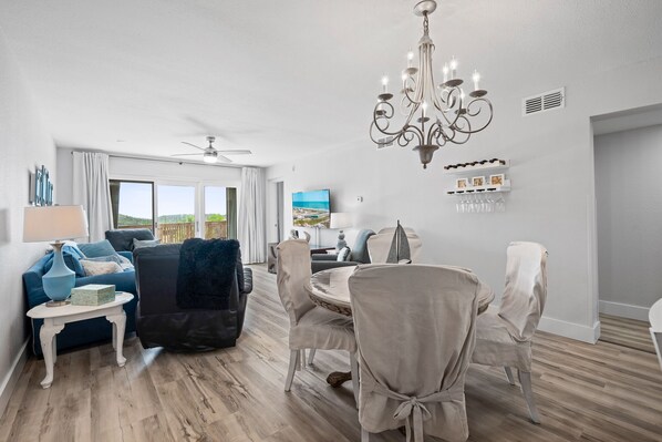 TV, table football, ping pong, books - La Mirage Condo 111 Beachfront Condo Resort with Private Boardwalk to Beach (Port Aransas)
