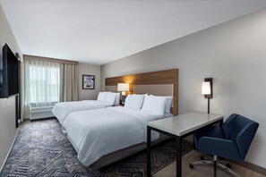1 bedroom, desk, laptop workspace, blackout drapes