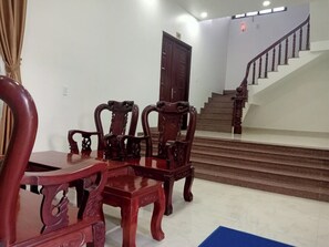 Family Villa | Living area | 40-inch LCD TV with cable channels, TV