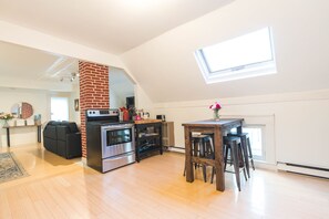 Interior - Cozy Second Floor Apartment, On Back Cove. (Portland)