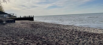 Newly renovated cottage with new central air just steps from the beach