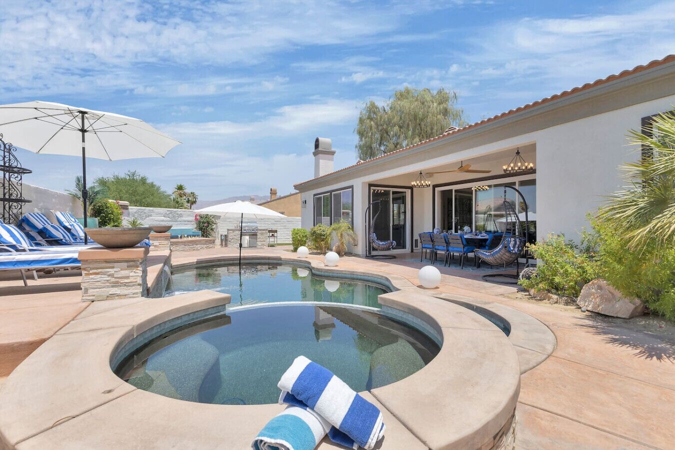 Außenpool, beheizter Pool