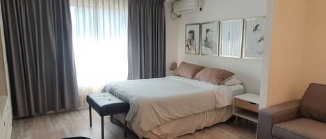 1 Schlafzimmer, Bügeleisen/Bügelbrett, WLAN, Bettwäsche