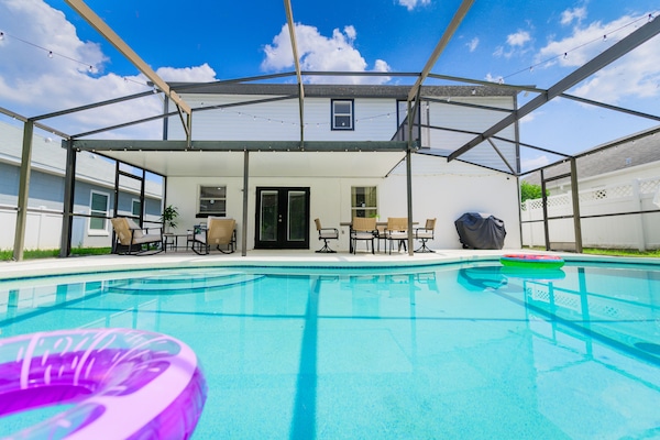 Una piscina climatizada