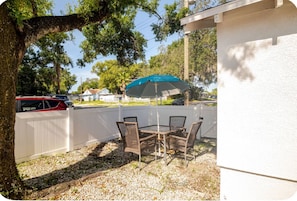 Opções para refeição ao ar livre