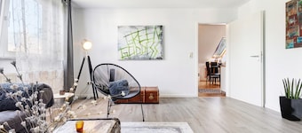 Appartement 'KĂŒnzes Domizil' avec jardin privĂ© et Wi-Fi