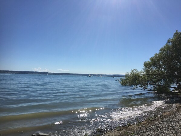 Beach - Apartment 'Gästehaus Wüpping 1' with Shared Terrace, Shared Garden and Wi-Fi (Salem)