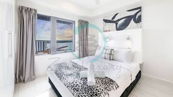 Comfort Condo | 2 bedrooms, desk, iron/ironing board, travel crib