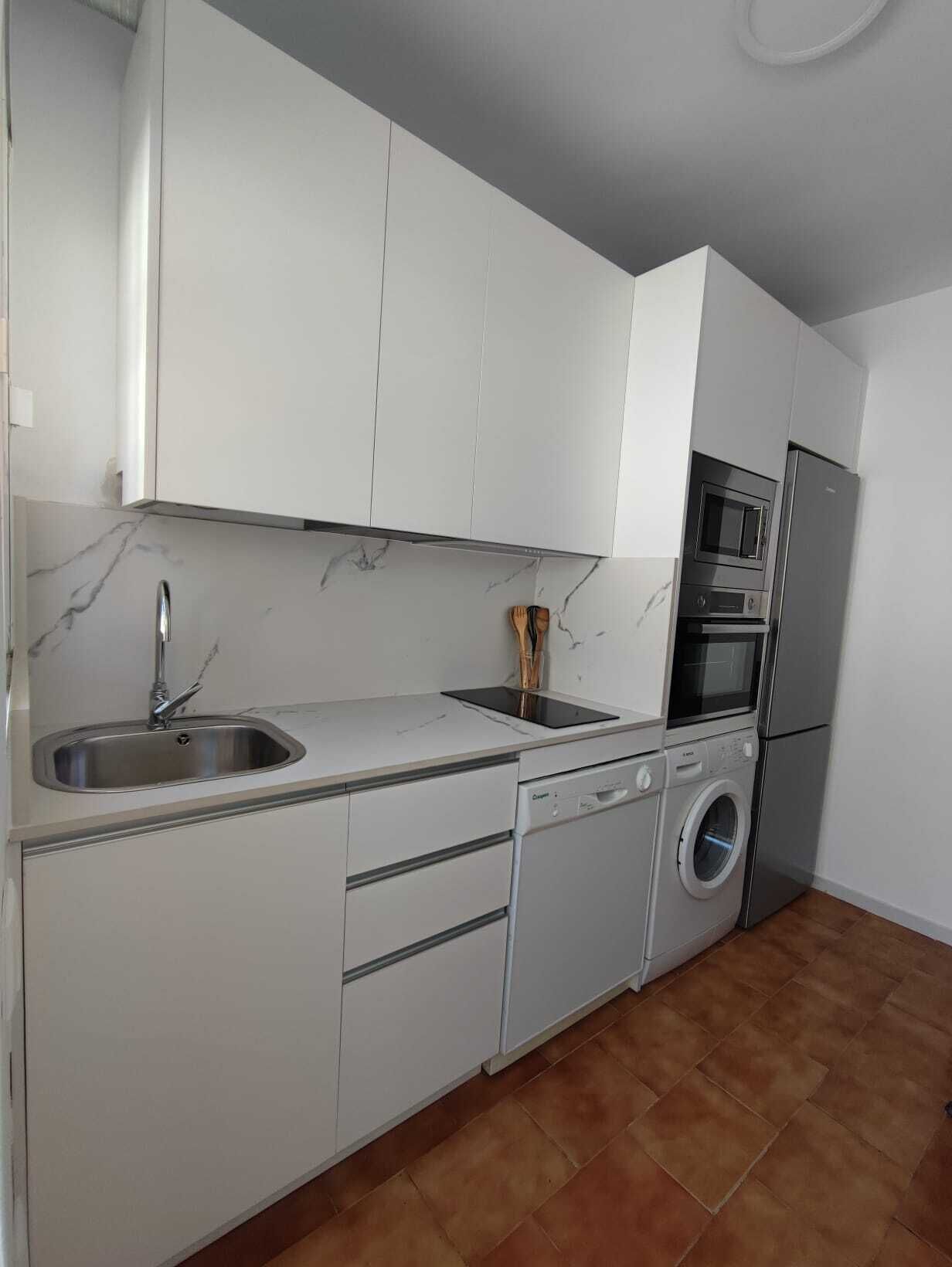 Fridge, microwave, dishwasher, coffee/tea maker