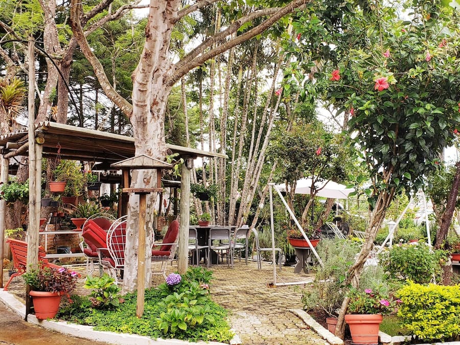 Gratis frukost med självservering varje dag