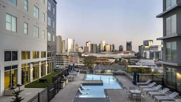 Rooftop pool