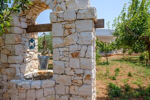 Property grounds - Villa Levante Sea View With Air Conditioning, Parking And Wi-Fi (Porto Cesareo)