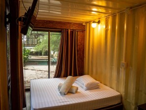 Standard Double Room | Living area | 27-inch LED TV with cable channels, TV - Beach Box Resort (Rayong)