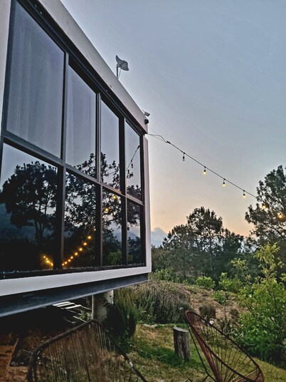 Cabaña con Vista a las Montañas