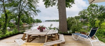 Cool Spring waterfront apartment with pier mins to Annapolis