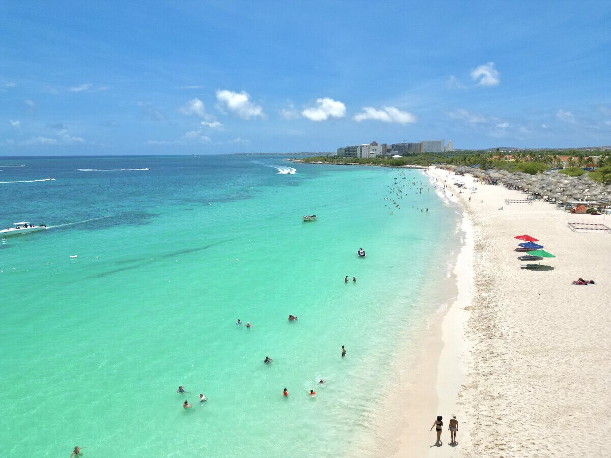 Sun loungers, beach towels