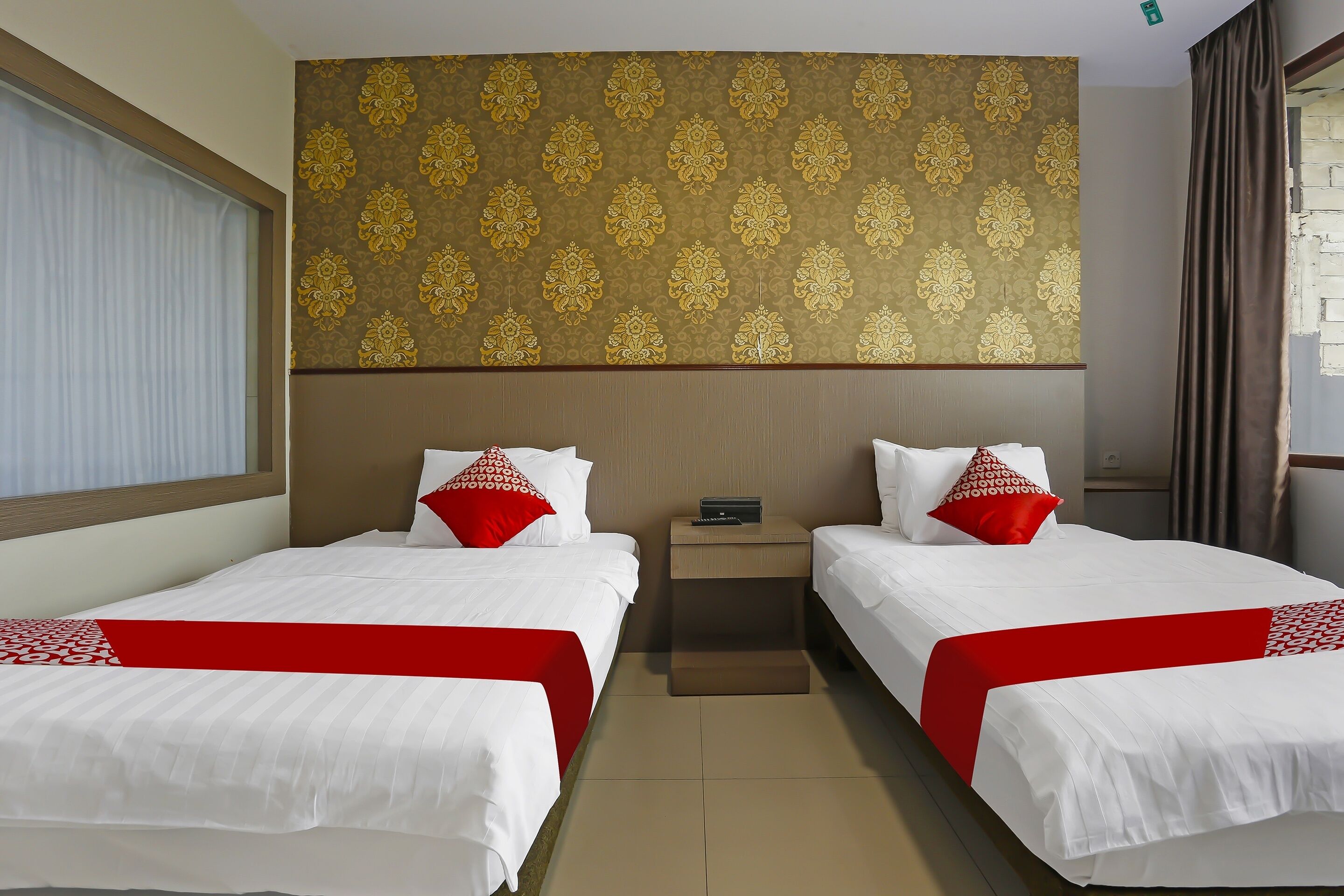 standard twin room | free wifi, bed sheets