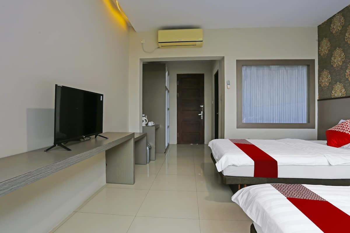 standard twin room | free wifi, bed sheets
