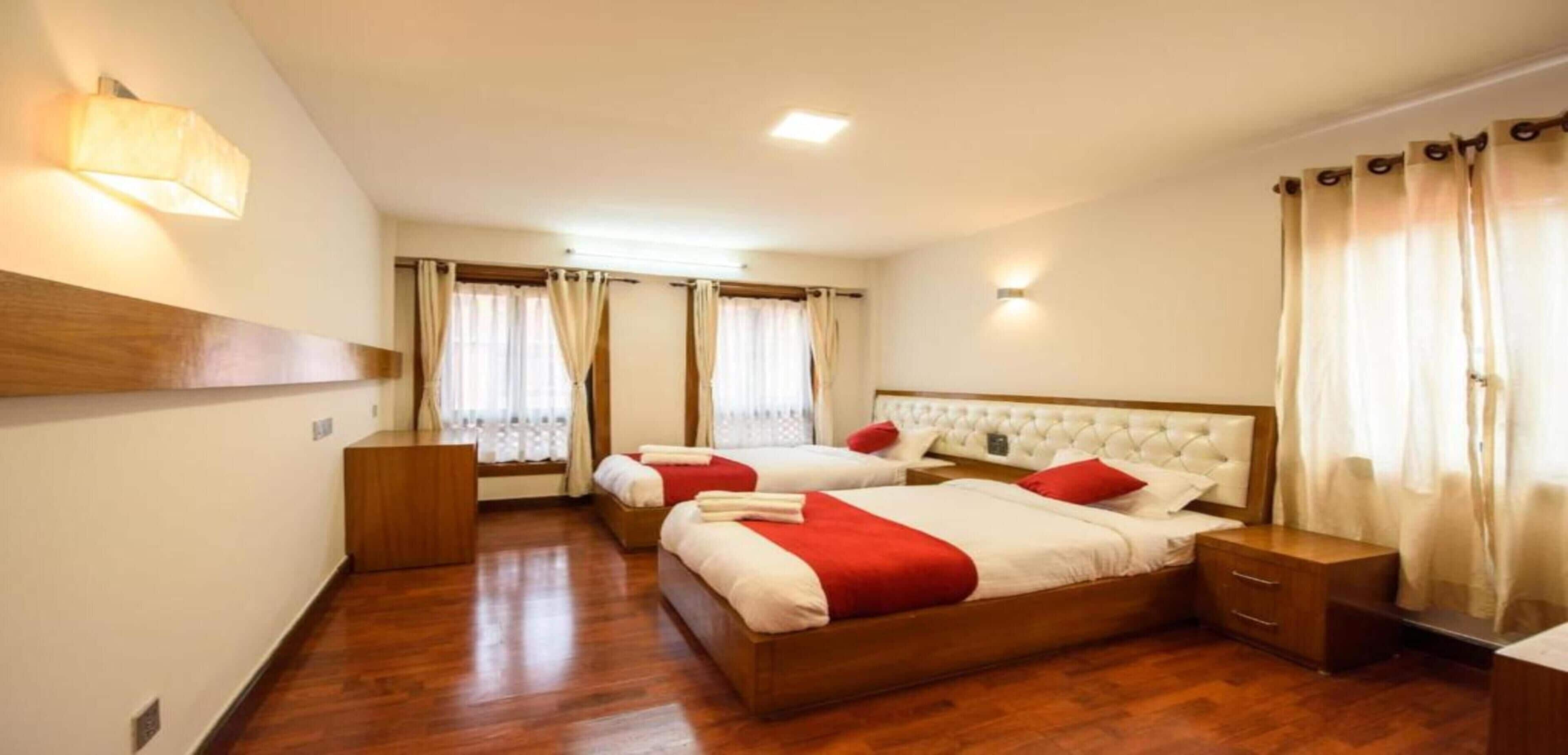 Quarto duplo | Wi-Fi de cortesia, roupa de cama