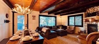Lakefront with private dock & fire pit - Bunk House Cabin