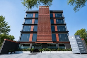 Fassade der Unterkunft