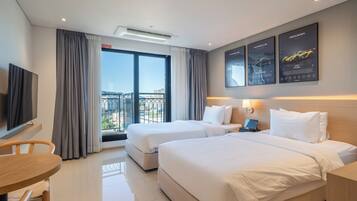 Standard-Zweibettzimmer | Kostenloses WLAN, Bettwäsche