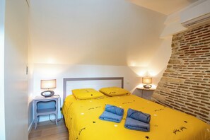 1 غرفة نوم ومكواة/لوح كي وواي فاي مجانًا