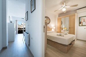 1 soverom, strykejern/-brett, wi-fi (inkludert) og sengetøy