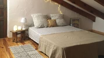 2 habitaciones y ropa de cama