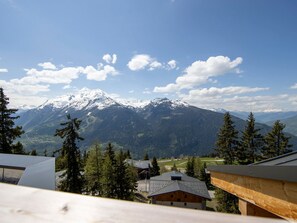 View from property - New rooftop with south balcony, parking and wifi (Montvalezan-La Rosière)