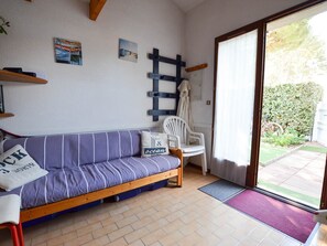 TV, DVD player - House with shared pool - La Palmyre, 6 people (La Palmyre)