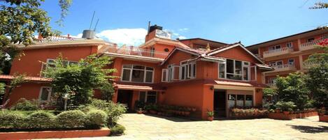 Fassade der Unterkunft