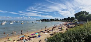 Na praia 