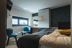 Business Room | 1 bedroom, laptop workspace, soundproofing, free WiFi - La Siesta (Markovci)