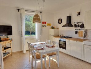 Kühlschrank, Ofen, Herdplatte, Geschirrspüler