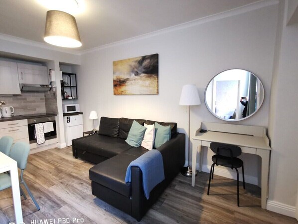 TV, offices - Cosy 1bed apartment with nice patio and Fast WIFI (Dublin 1)
