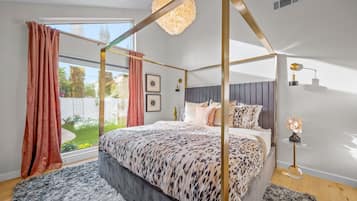 3 bedrooms, iron/ironing board, travel cot, WiFi