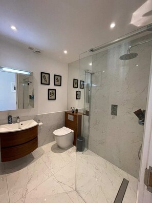Basic Apartment, 1 King Bed | Bathroom