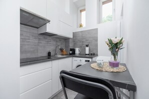 아파트, 침실 1개, 주방 | 전용 주방 | 커피/티 메이커, 조리 도구/접시/주방 기구