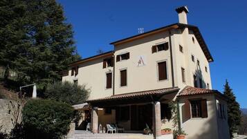 Façade de l’hébergement