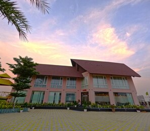 Façade de l’hébergement