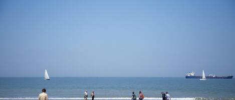 Accommodatie ligt op het strand