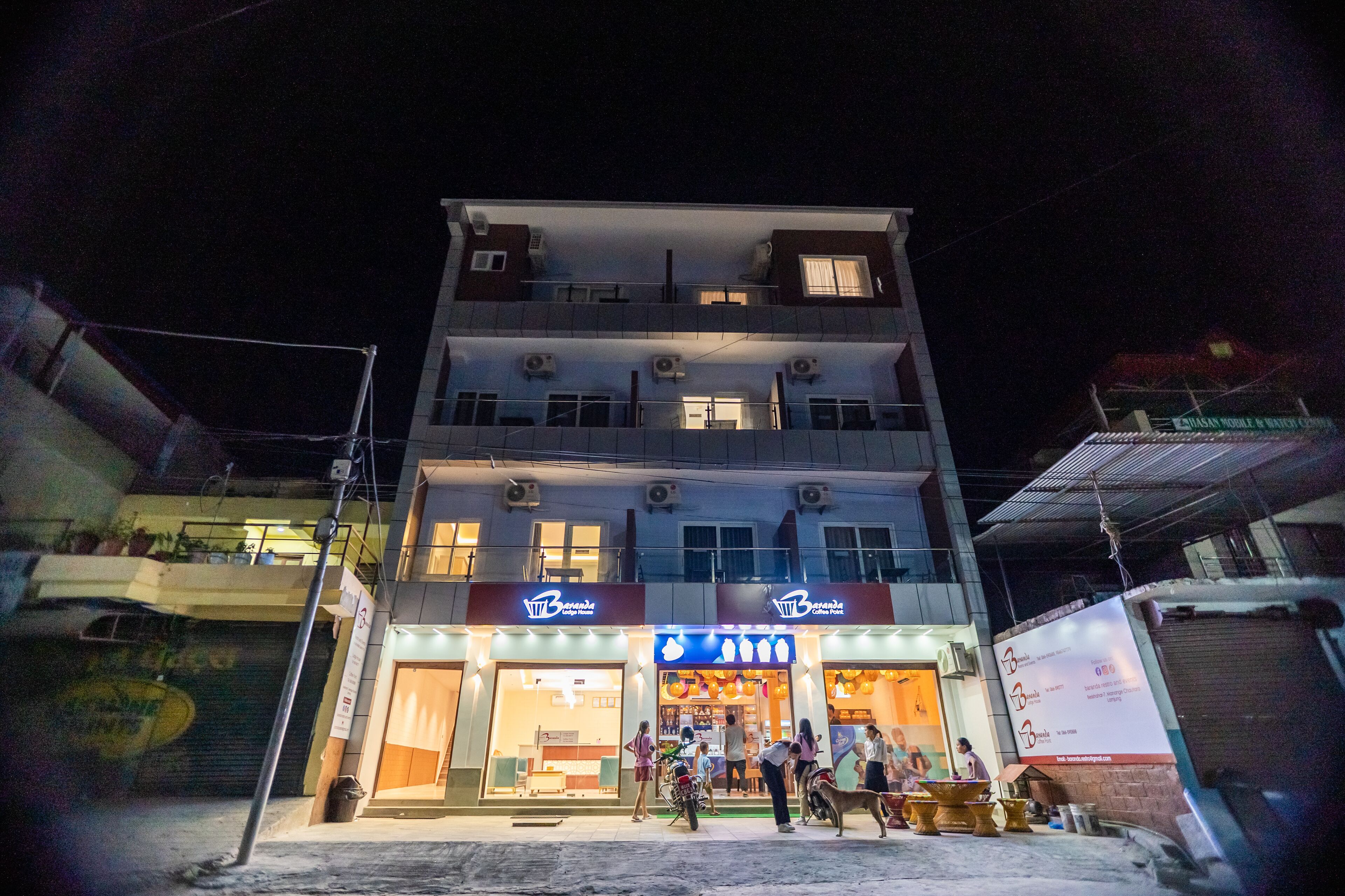 Fachada de la propiedad