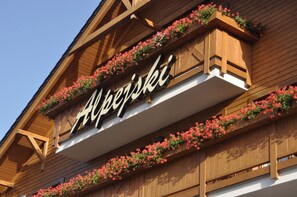 Fassade der Unterkunft