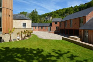 Uitzicht op de binnenplaats