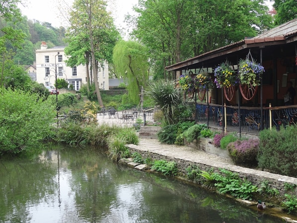 Blick auf den Garten