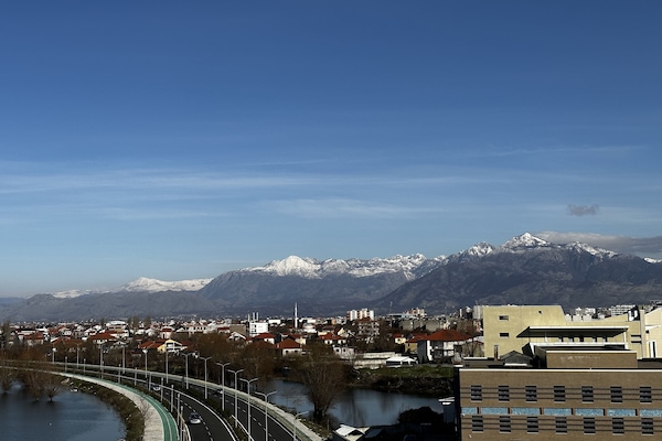 Blick von der Unterkunft