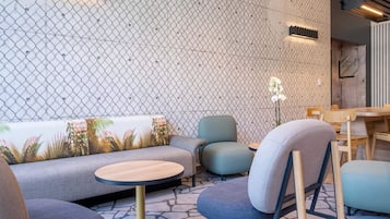 Sala de estar en el lobby